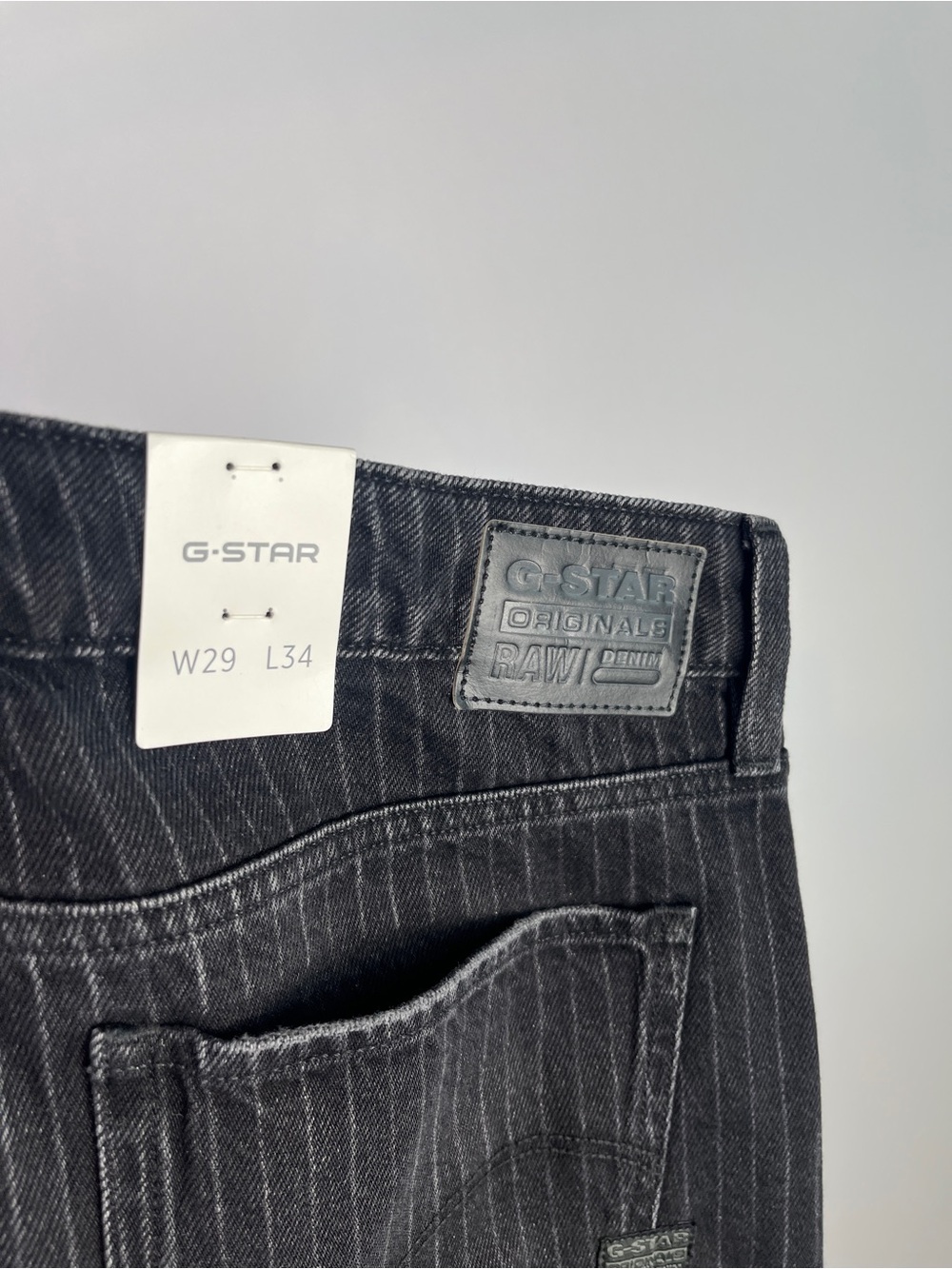G-Star Bootcut Lasered Pinstripe Jeans - Picture 13 of 15